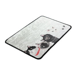 Mijölnir Alfombrilla de Baño 40x60cm, Máximo Confort y Lujo en 100% Poliéster, Antialérgica y Antideslizante para un Baño Seguro e Impecable